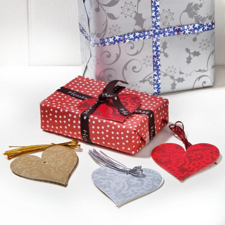 Hjerteformede gavemærker