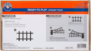Pack of 12 train tracks for Lionel trains