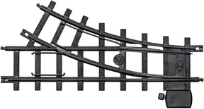 Lionel Ready To Play right-hand turnout 2-pack in black plastic
