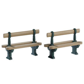 Double Seated Bench Set Of 2