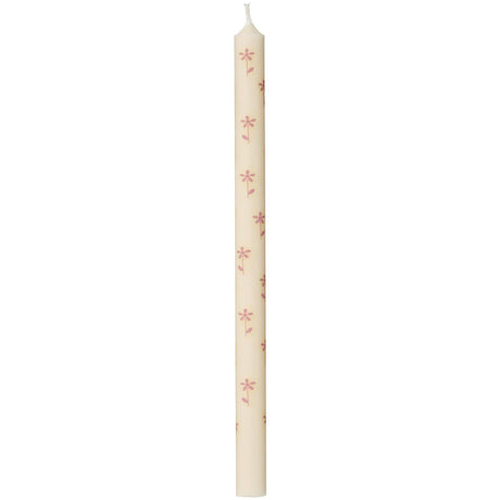 Ib Laursen Kertelys med enkel rosa blomster