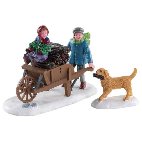 Gathering Kindling Set Of 2
