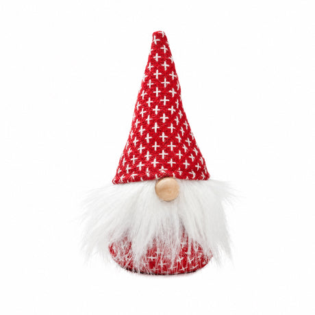 Cone-shaped Santa gnome