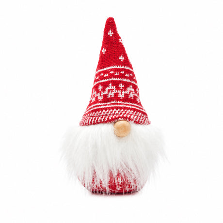 Cone-shaped Santa gnome