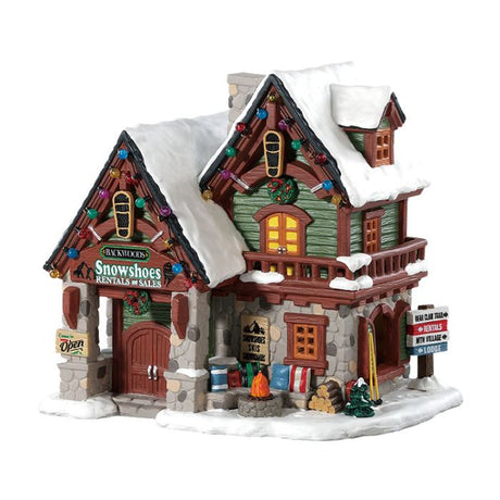 Backwoods Snowshoe Rental Shop - Lemax