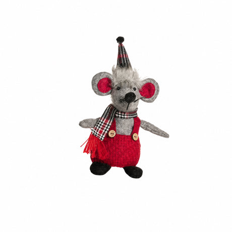 Christmas mouse with fine clothes