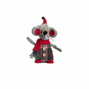 Christmas mouse with fine clothes