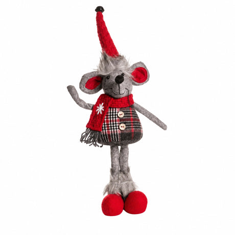 Christmas mouse with long legs
