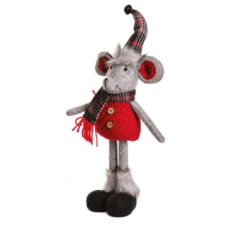 Christmas mouse with long legs