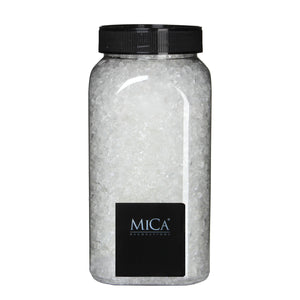 Bøtte med glassten 2-4 mm store fra Mica Decorations