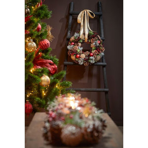 Træstige til dekoration sort 