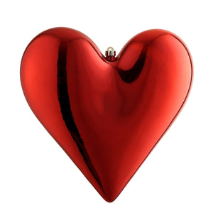 Large red Christmas heart, 40 cm diameter