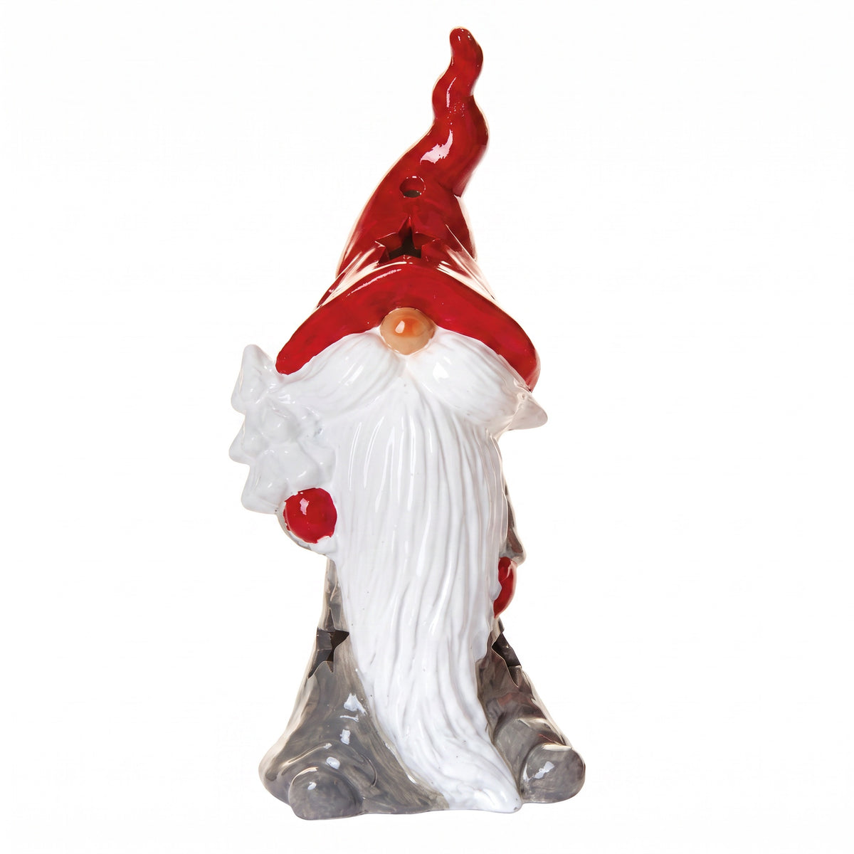 SANTA CLAUS CANDLE HOLDER