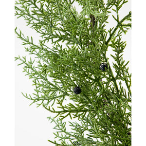 Close-up of wreath branches with dark berries from House Doctor