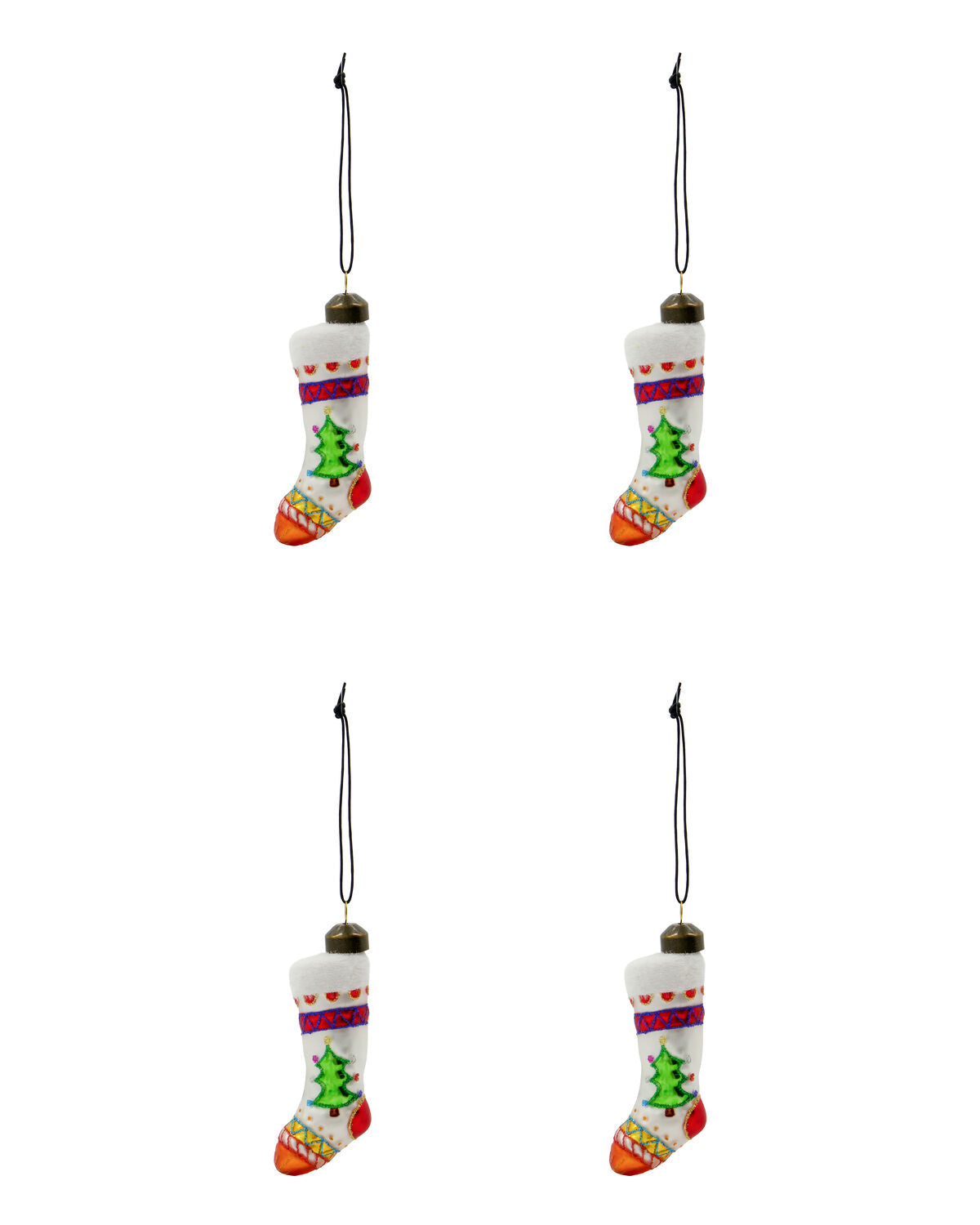 Christmas baubles and a 4-pack of Christmas stockings with motif from House Doctor