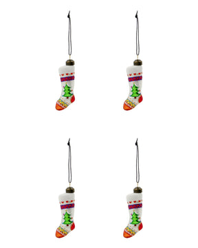 Christmas baubles and a 4-pack of Christmas stockings with motif from House Doctor