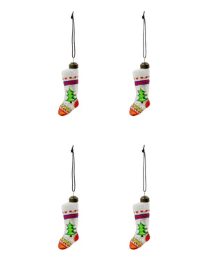 Christmas baubles and a 4-pack of Christmas stockings with motif from House Doctor