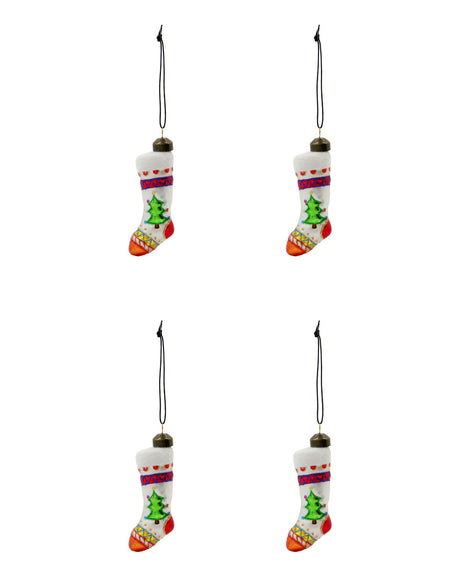 Christmas baubles and a 4-pack of Christmas stockings with motif from House Doctor