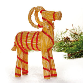 Halmbuk med silkebånd stor