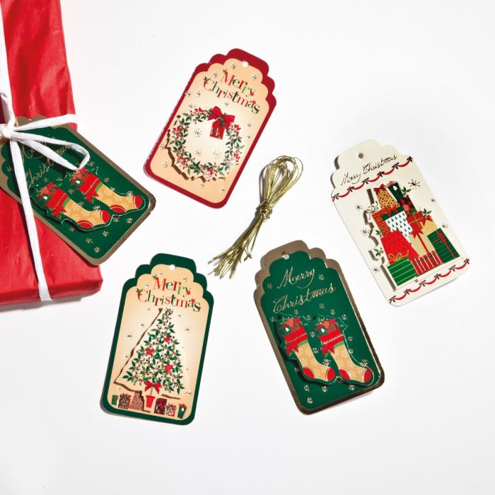 Manillamærker med 3D-julemotiver
