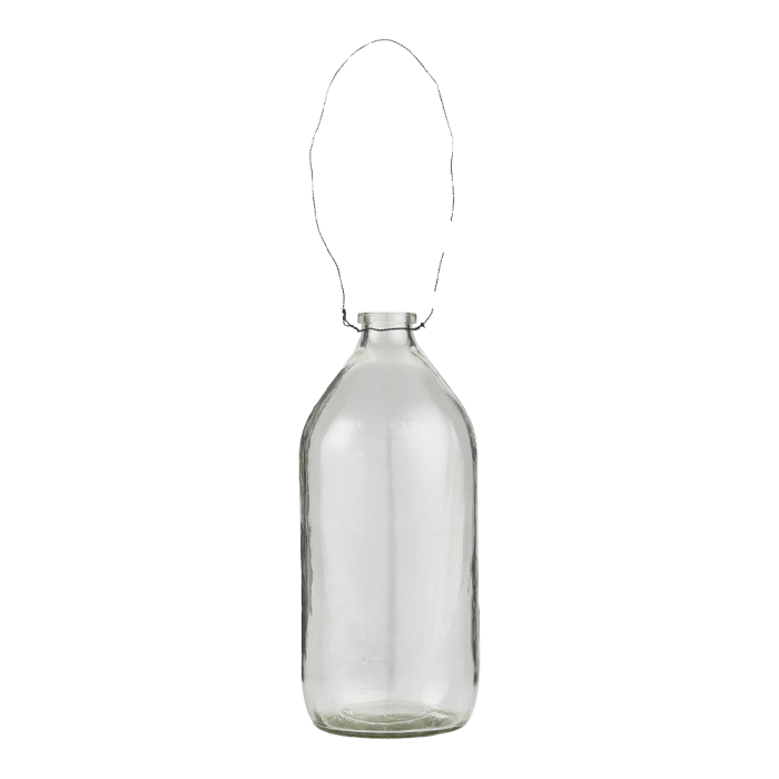 Ib Laursen glasflaske med metalwire 1000 ml