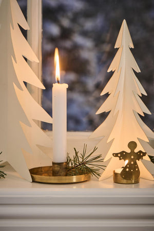 Standing paper-cut Christmas tree, 25 cm high