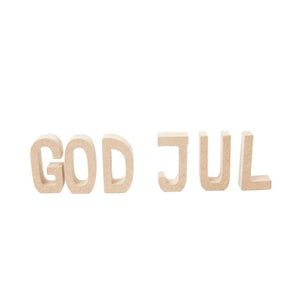 God jul bogstaver