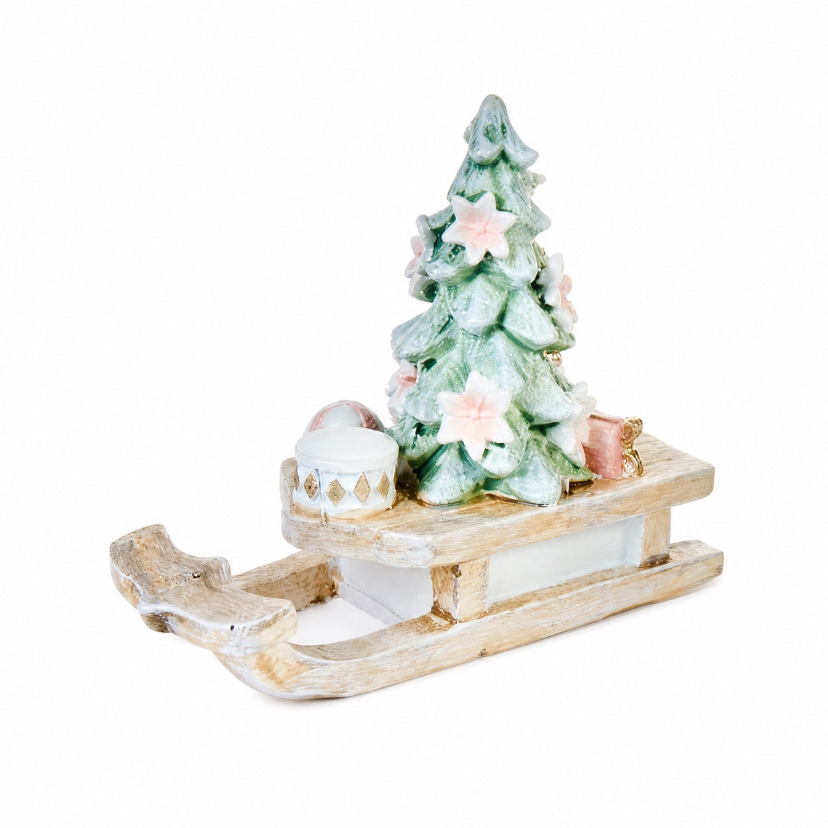 Pastel colored sled