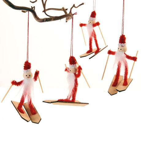 Piberensernisser på ski 4-pak