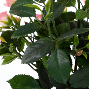 Rose lyserød 33 cm høj