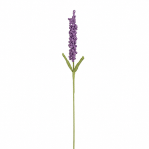 Hæklet mørklilla lavendel 48 cm lang fra Mica Decorations