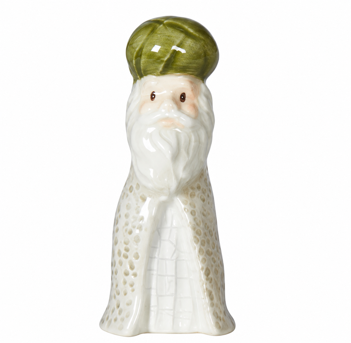 Ceramic wise men with green turbans from Speedtsberg
