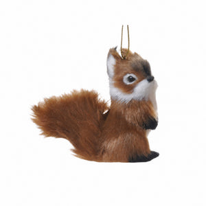 Squirrel in faux fur