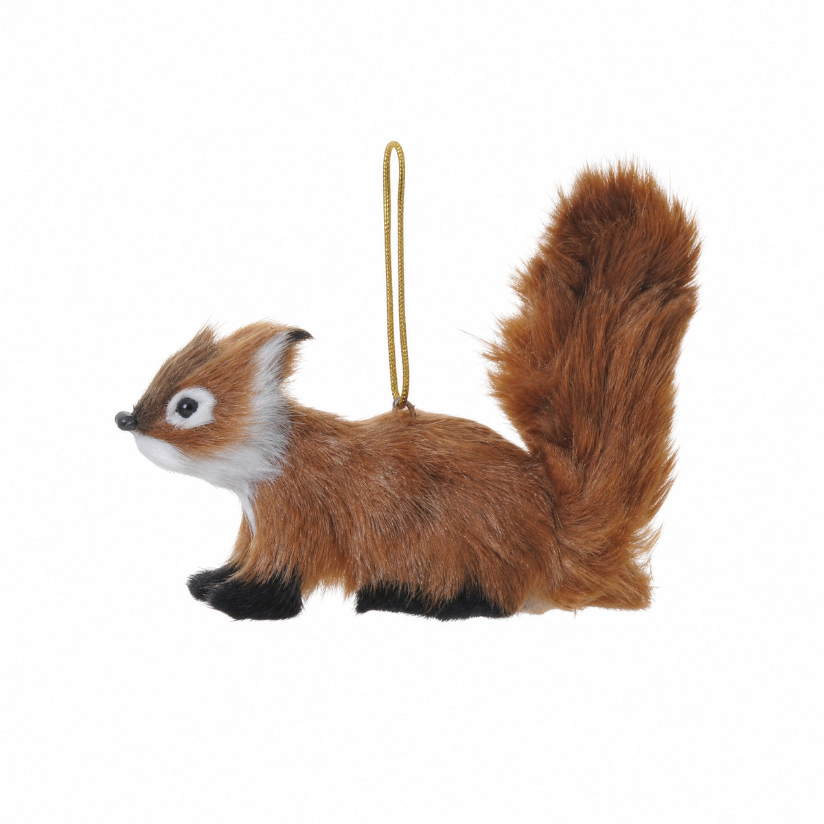 Squirrel in faux fur