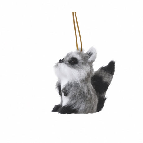 Faux fur animal with leash