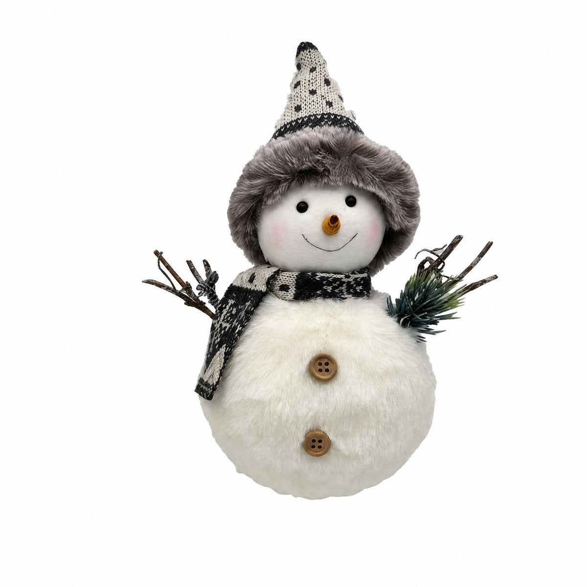Snowman with top hat