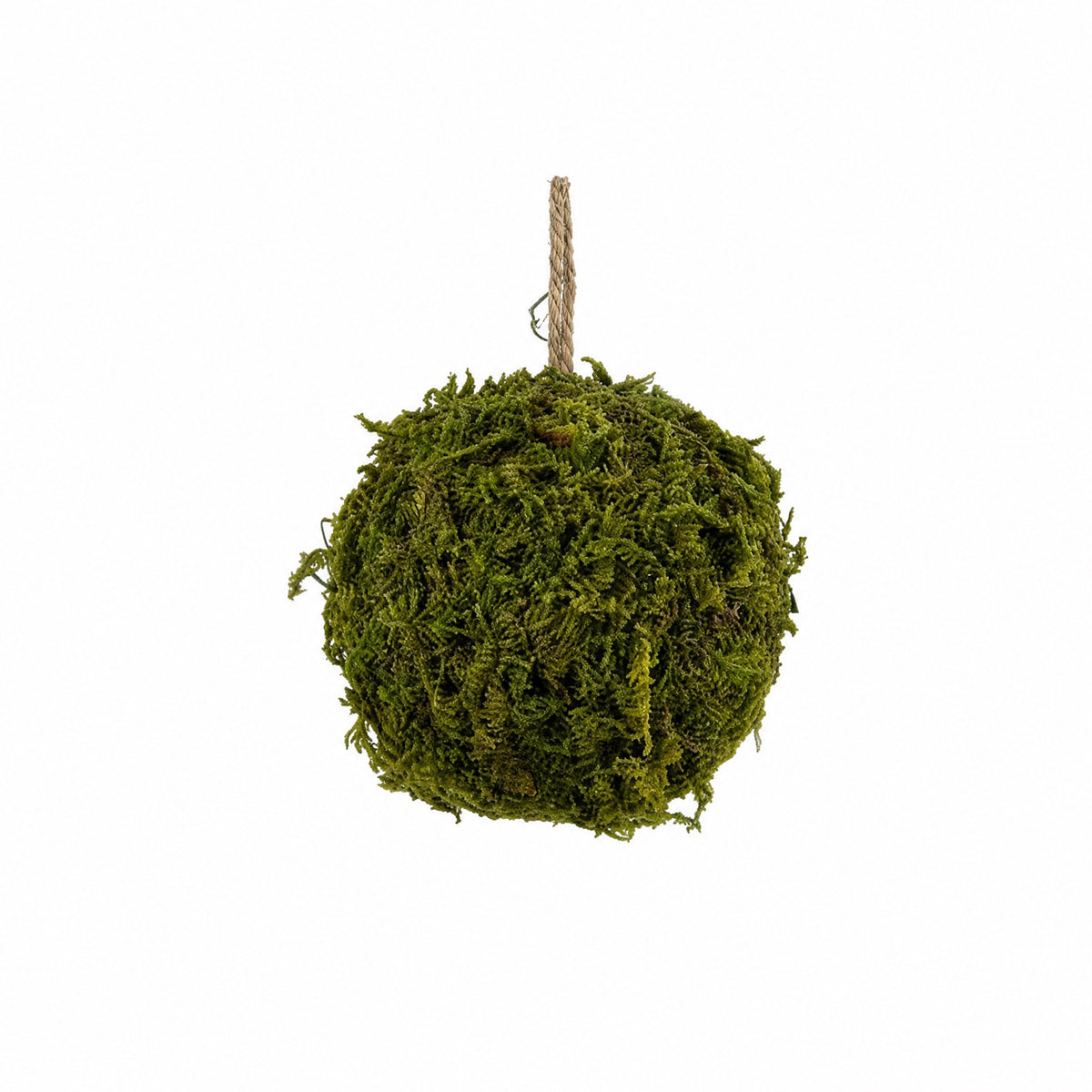 Decorative ball, natural, 10 cm in diameter