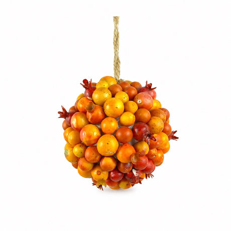 Decorative ball with berries