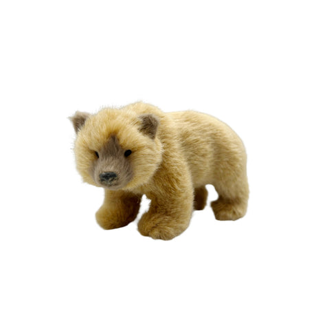 Brown bear, 13 cm long, for decoration
