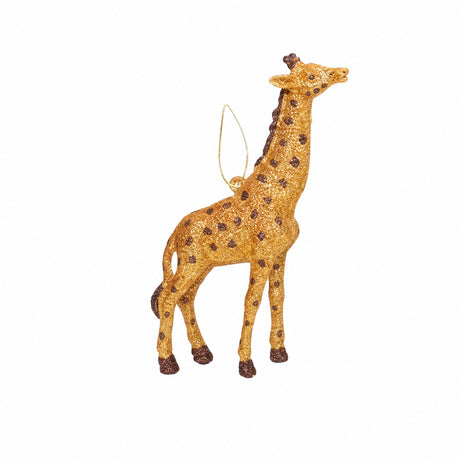 Christmas baubles with safari animals