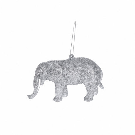 Christmas baubles with safari animals