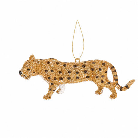 Christmas baubles with safari animals