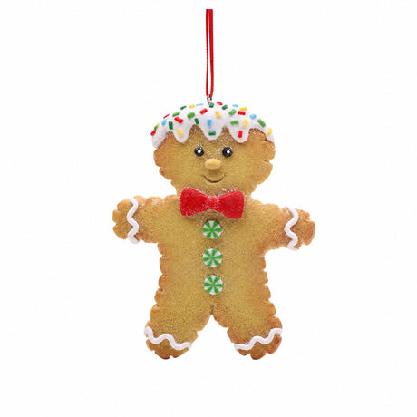 Gingerbread cookies for hanging
