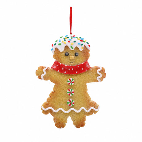 Gingerbread cookies for hanging