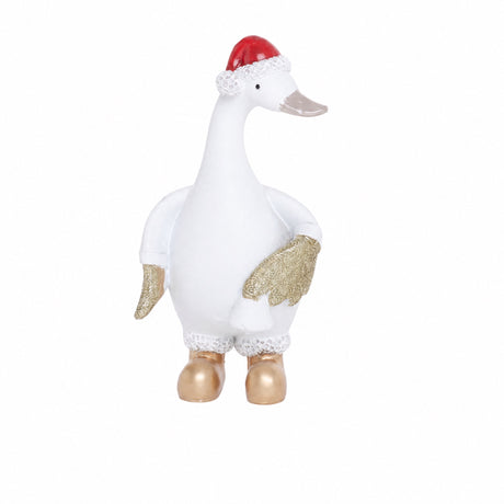 Christmas duck 12 cm tall