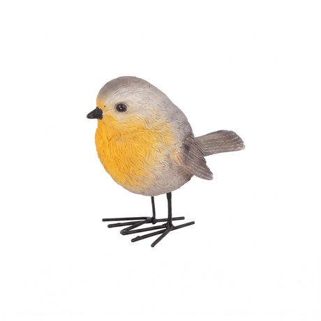 Bird with metal feet