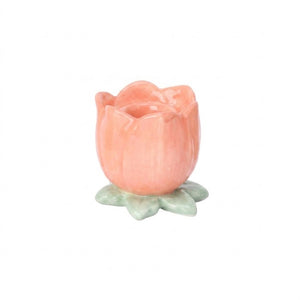 Tulip flower candle holder