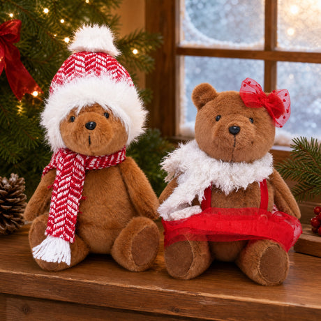 Christmas teddy bear 38 cm tall