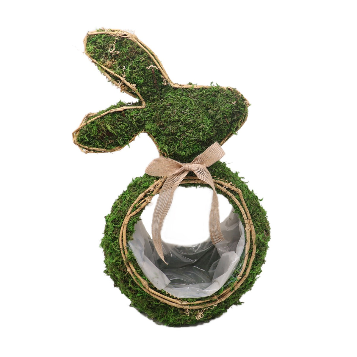 Decorative Bowl with Easter Bunny Silhouette