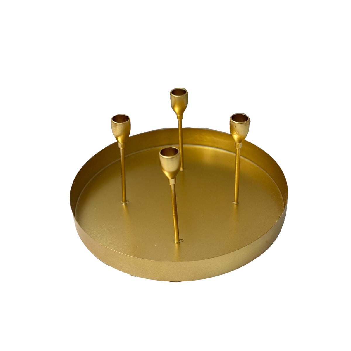 Advent candle holder for 4 candles, 30 cm diameter